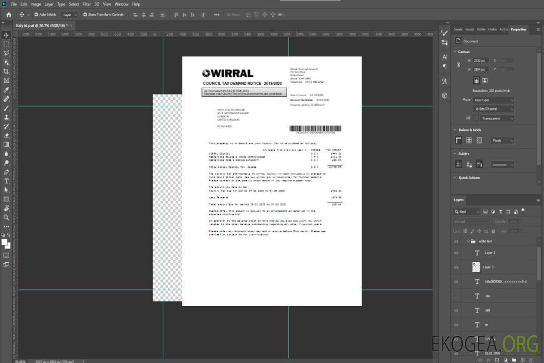 Projet de loi sur la taxe d'affaires du conseil municipal de Wirral, SCR template